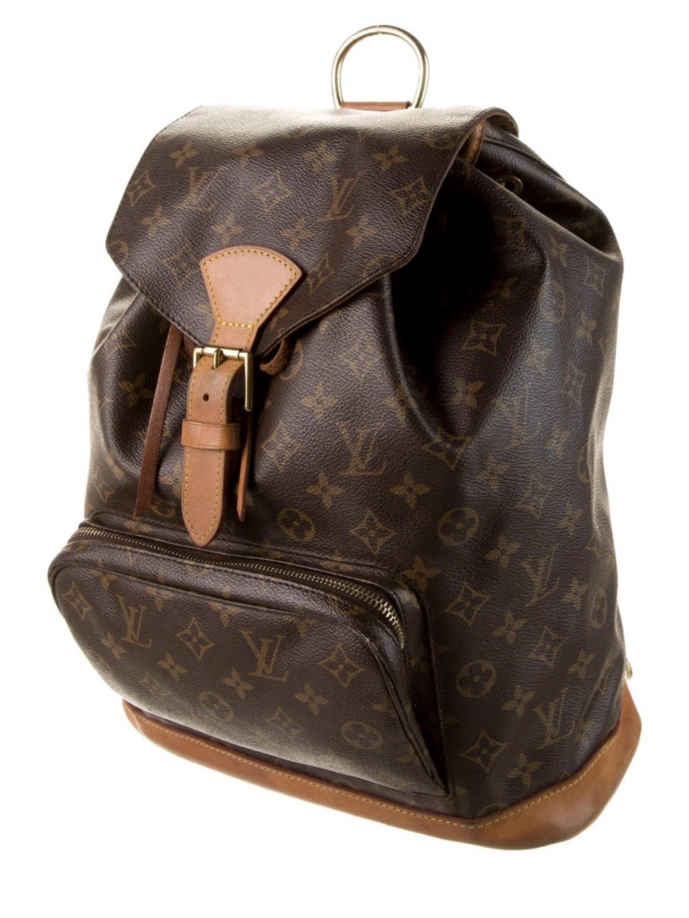 Authentic Louis Vuitton Brown Monogram Backpack